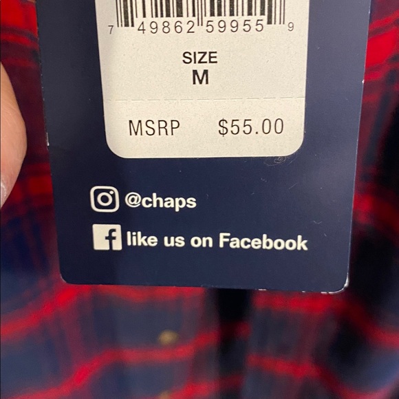 Chaps Performance Flannel - Picture 5 of 5